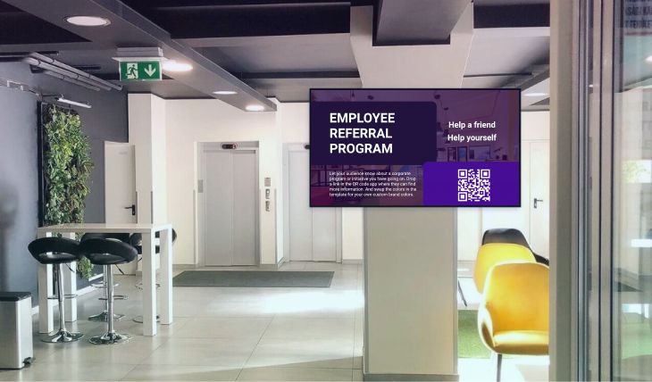 Digital Signage Wall Display