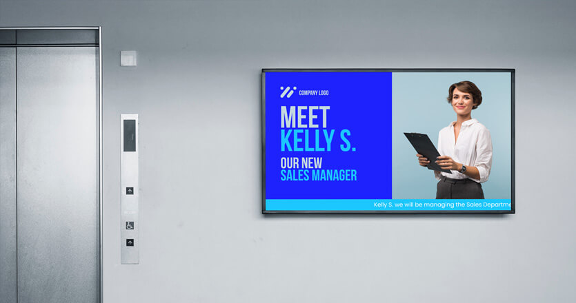 Indoor Digital Wayfinding Display