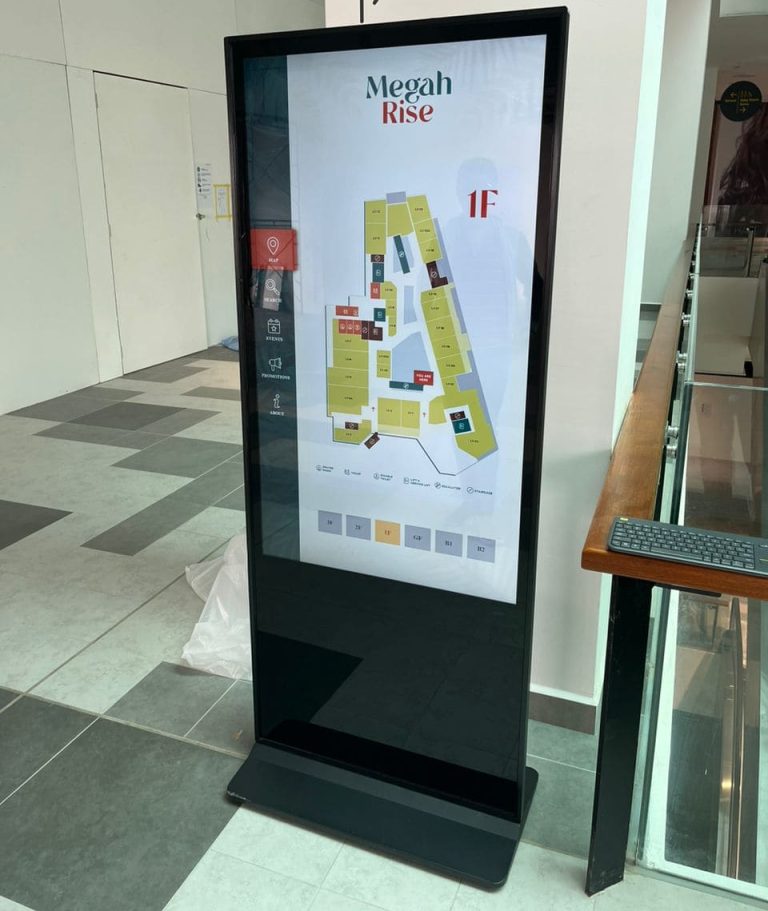 digital signage standee