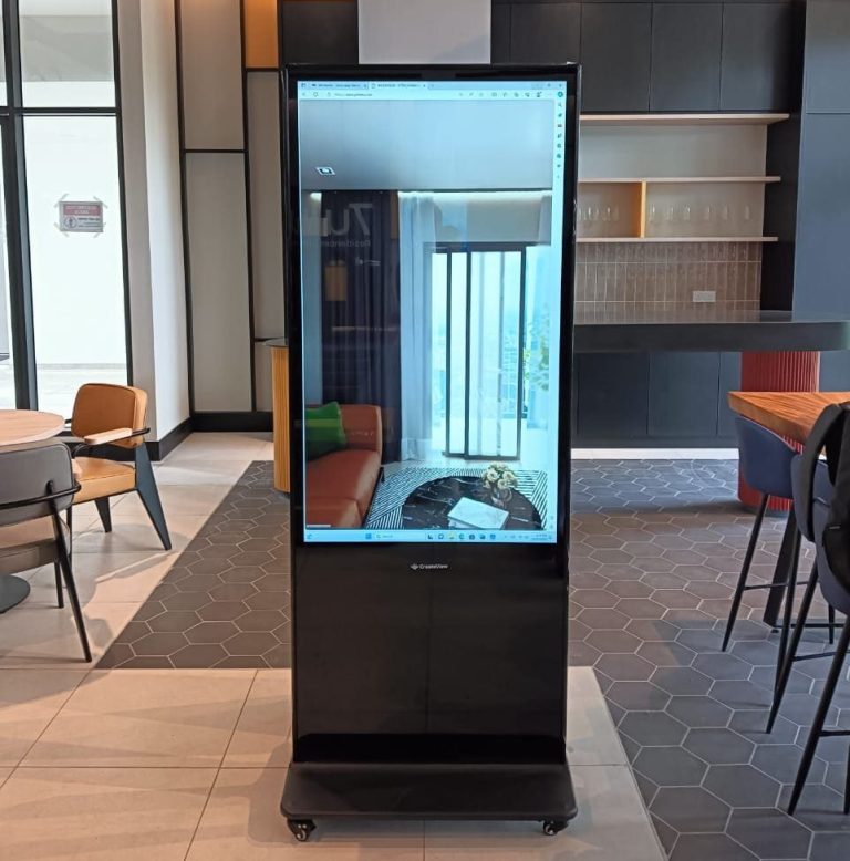 digital signage wall
